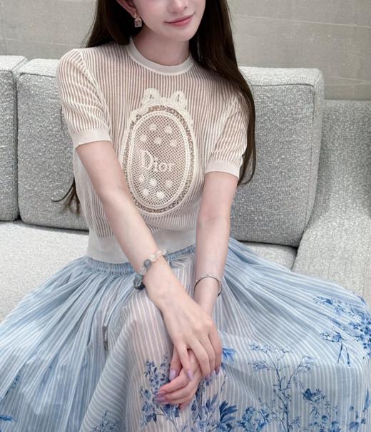 女款镂空短袖针织衫ba010 商品图3