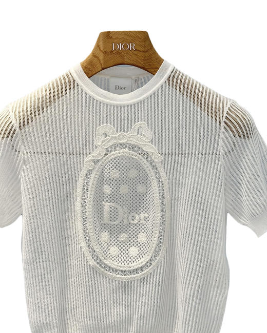 女款镂空短袖针织衫ba010 商品图2