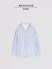 2FWeekend MaxMara 26春夏女装棉质宽松条纹衬衣吊牌价4300元 商品缩略图3