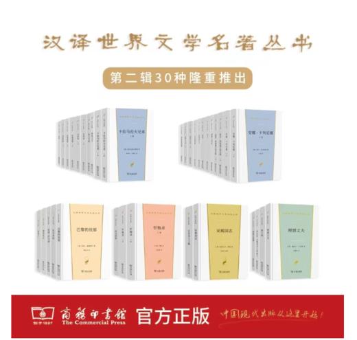 汉译世界文学名著丛书·第2辑(30种,36册) 商品图0