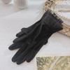 防晒手套女士防滑冰丝夏季触屏透气户外骑车开车旅行蕾丝薄款简约 商品缩略图3