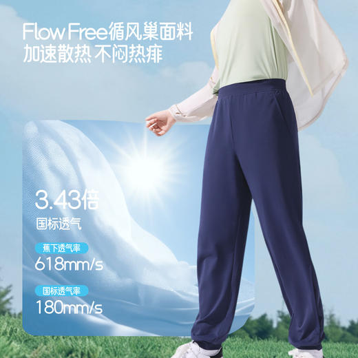 【店庆提前购】【满400-40】6楼蕉下儿童凉感透气防晒裤AL019吊牌价199 商品图2