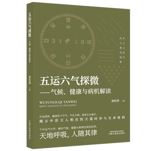 五运六气探微:气候:健康与病机解读 庞松涛 著 中国中医药出版社 商品图4