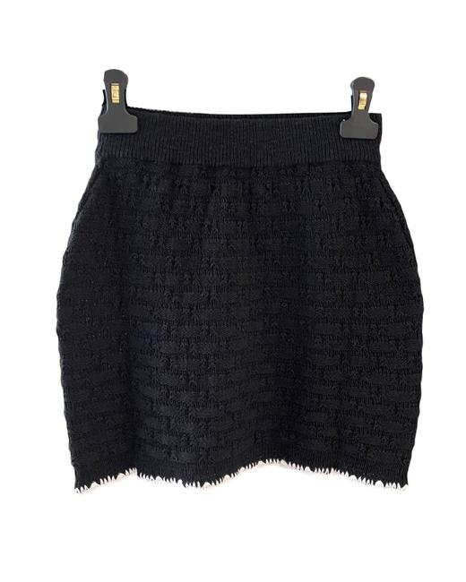 女款拼色针织半裙 可配套装he025 商品图0