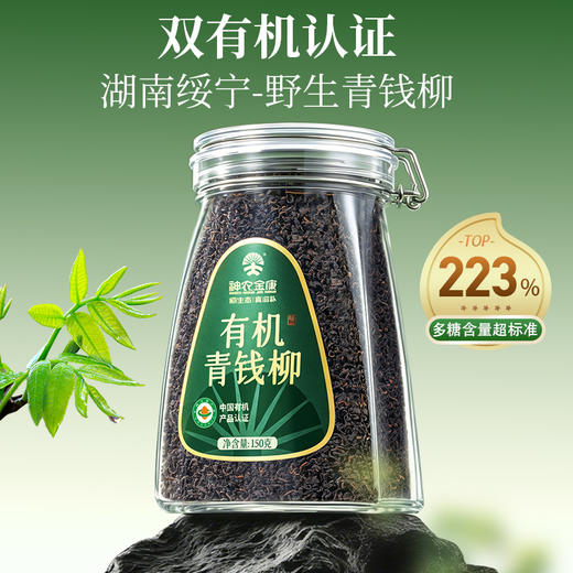 神农金康 有机古树青钱柳茶 原生态真滋补 喝护家人健康 商品图0