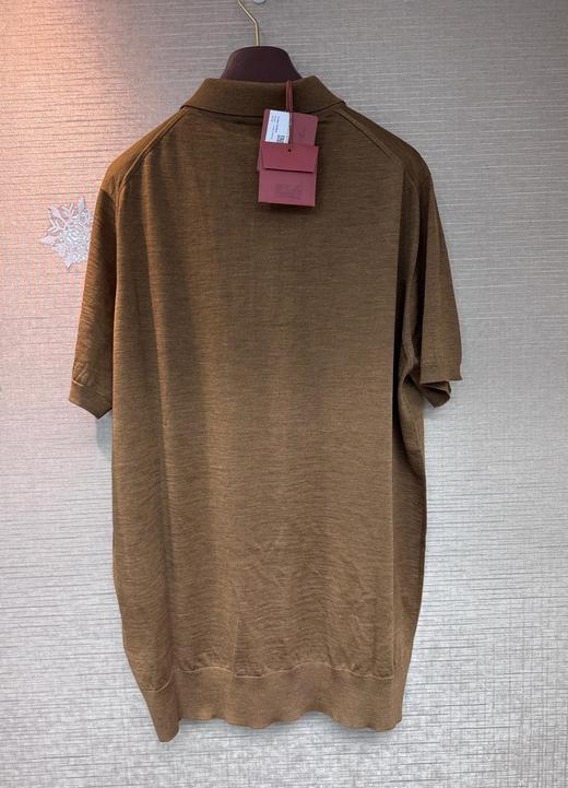 男款薄料短袖针织polo衫zo015 商品图1