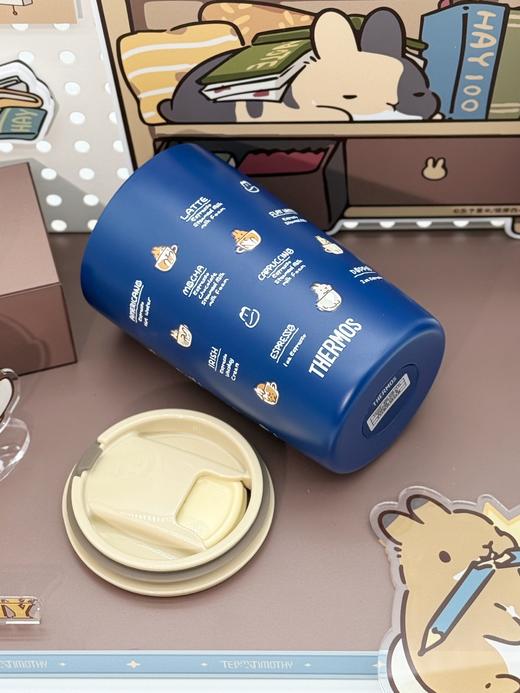 【店庆提前购】哈瑞咪多样屋 膳魔师 提摩西小分队系列 410mL随行杯咖啡杯304不锈钢内胆带防尘盖 活动价：195元 商品图4