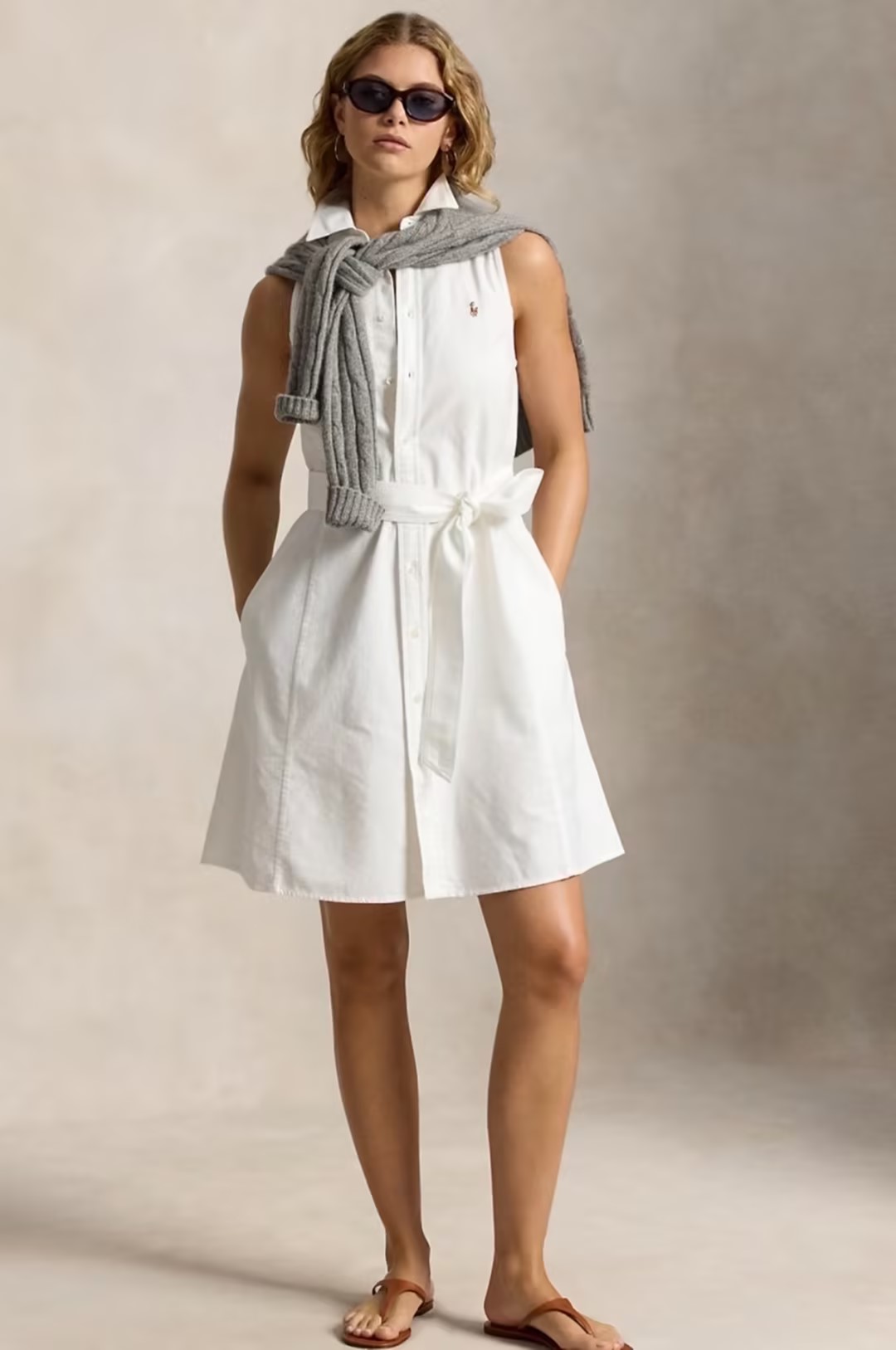 Ralph Lauren 拉夫劳伦 连身裙女  WMPODRSNFA21094-100 .