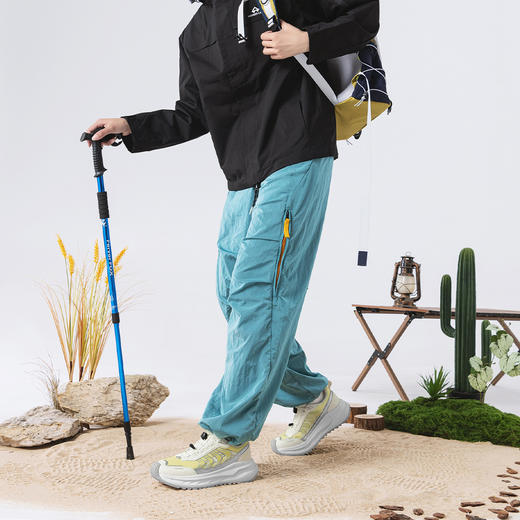 【耐造牛筋底 免系鞋带 缓震回弹】头层牛皮鞋面情侣款缓震休闲跑鞋 商品图6