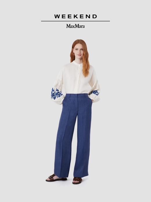 2FWeekend MaxMara 26春夏新款女装亚麻宽松衬衣吊牌价4300元 商品图1