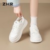 ZHR则则厚底内增高小白鞋女鞋春季新款超轻松糕底休闲运动鞋板鞋 商品缩略图5