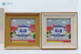 武大珞珈蜀锦相框（行政楼）