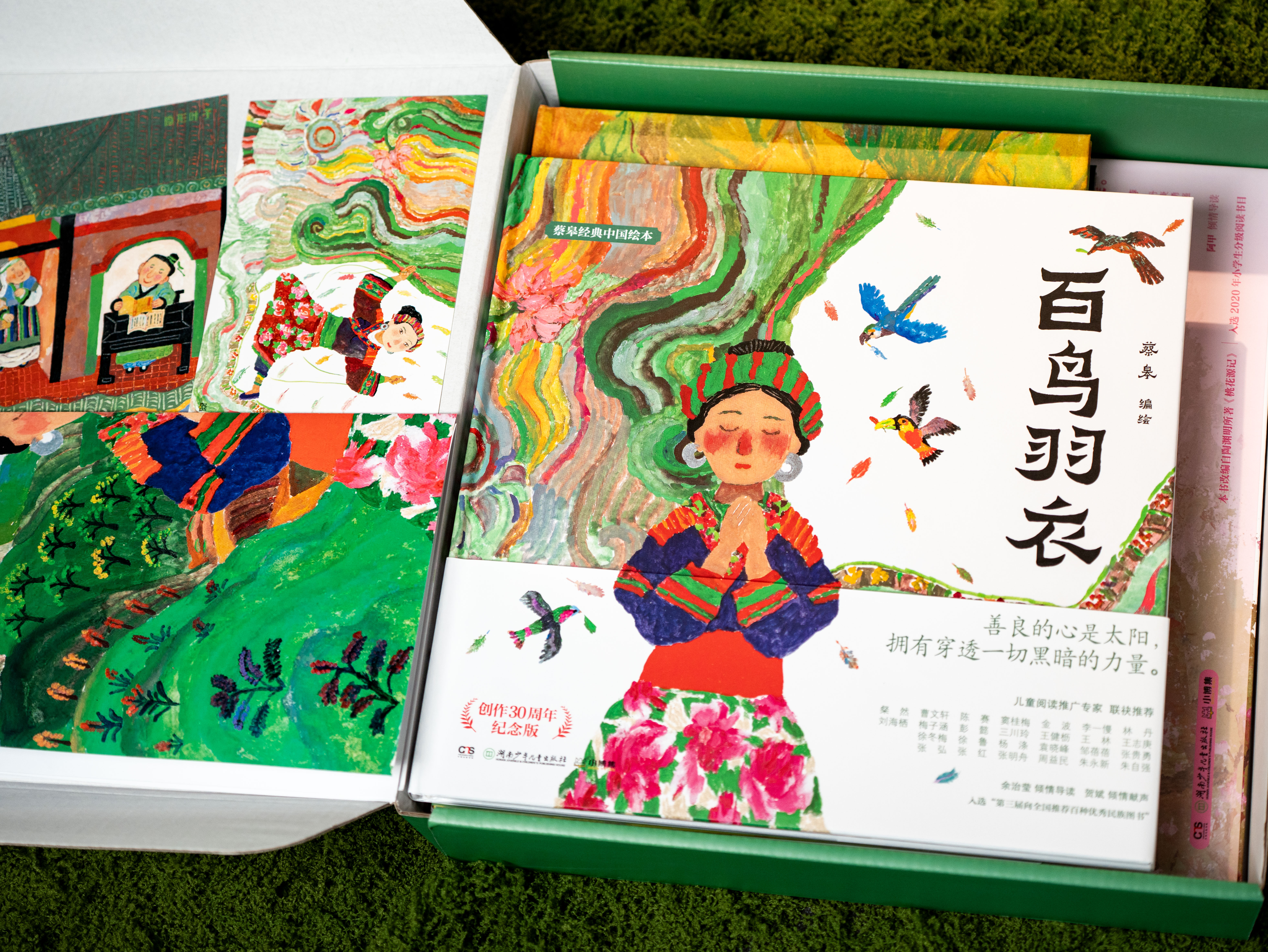 《蔡皋经典中国绘本》珍藏礼盒版全5册|中国国宝级儿童绘本大师、国际安徒生奖得主经典代表作，给孩子童年看点美的