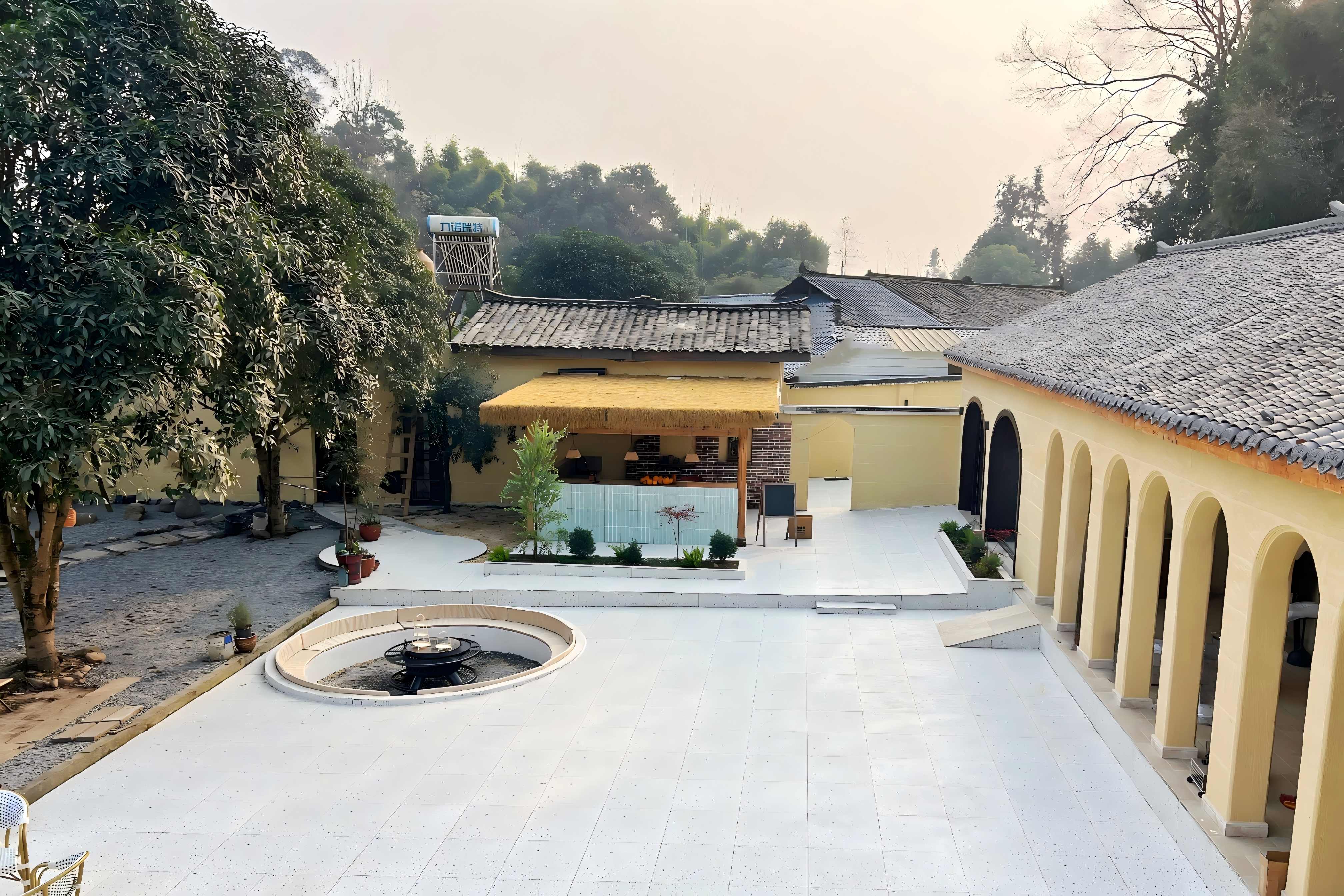【觅趣634号院·邛崃】4房小院，亲子友好，采茶钓鱼徒步骑行，有机麻ktv设备，台球，桌游草坪yysf