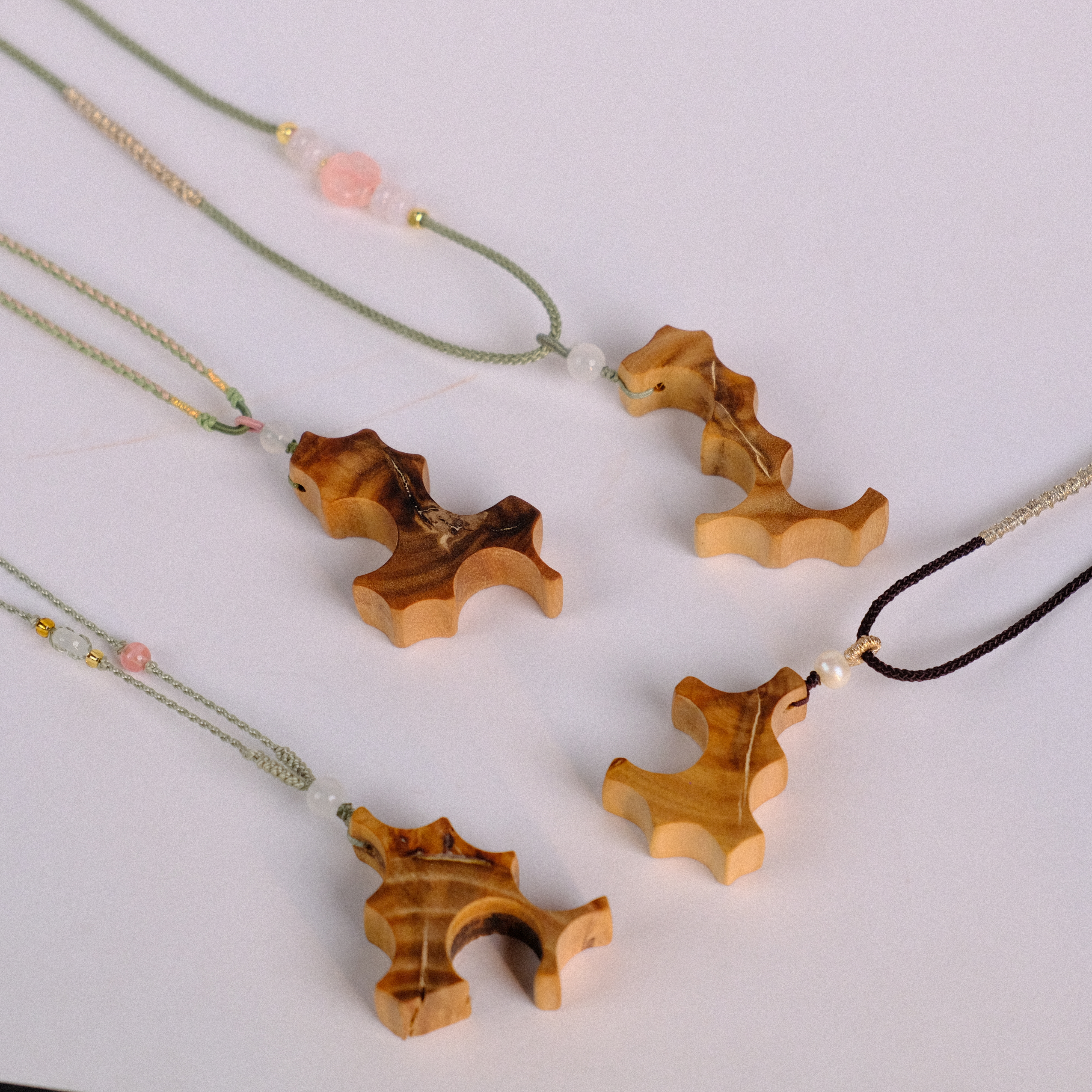 【老山檀车珠料吊坠】随形发 | 大梦香堂