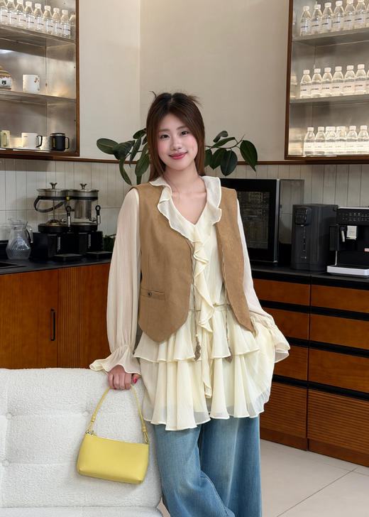 【门店同款】ENJOY春季氛围感马甲套装 170593435 商品图0