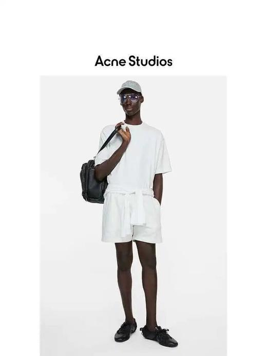 Ac*ne透明橡胶贴宽松版短袖 商品图1