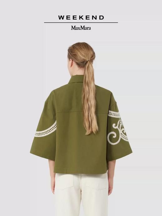 Weekend MaxMara 2026春夏新款女装棉质宽松夹克吊牌价4500元 商品图1