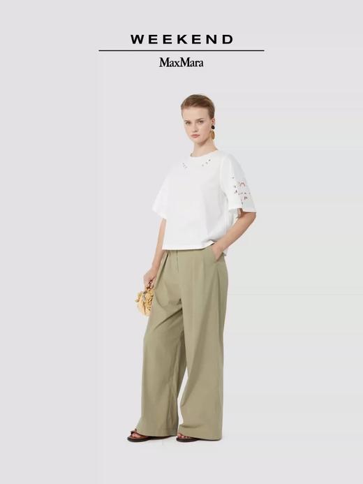 Weekend MaxMara 2026春夏新款女装棉质圆领T吊牌价2200元 商品图2