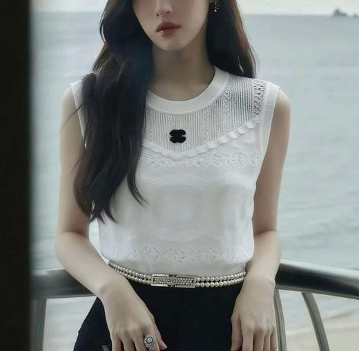 女款镂空针织背心ba025 商品图3