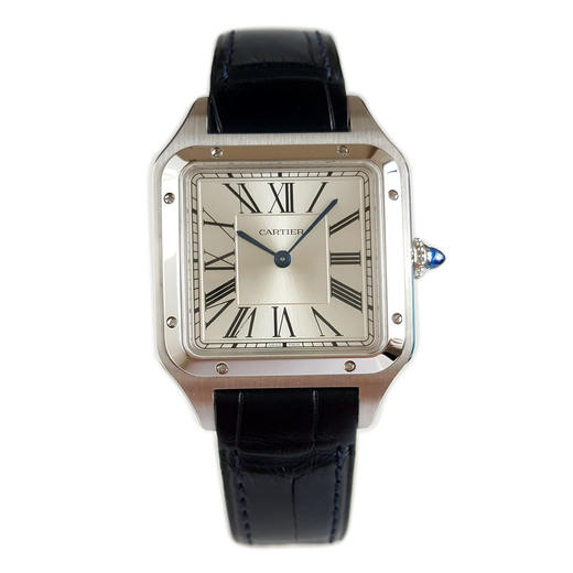【95新】CARTIER卡地亚WSSA0022石英31*43MM（中性款）山度士系列  精钢160426AK59 商品图0
