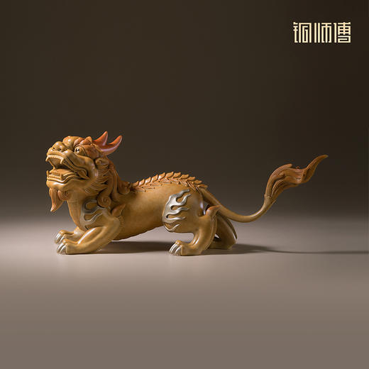 铜师傅《鸿运当头》客厅桌面铜貔貅摆件 家居装饰工艺品 商品图1