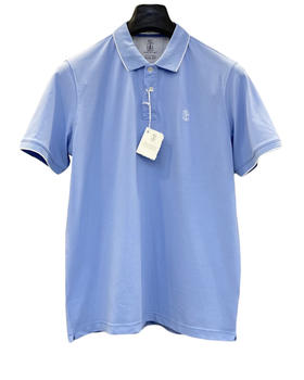 男款logo刺绣短袖Polo衫la006