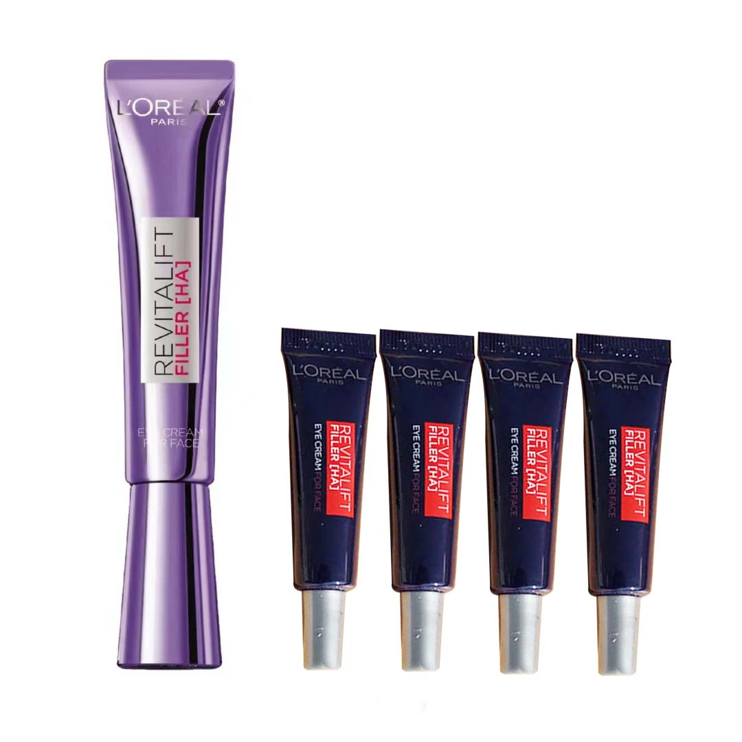 严选 | 欧莱雅三代新款紫熨斗眼霜 30ml/支 赠:老款小样7.5ml *4支 淡化细纹黑眼圈