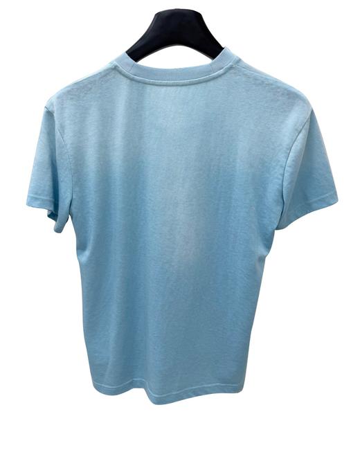 女款正肩修身破损印花短袖T恤la001 商品图1