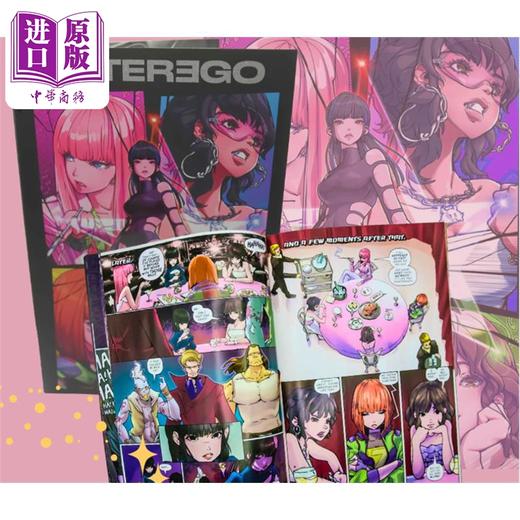 预售 【中商原版】分身 BlackPink LaLisa新专辑官方图画小说 Alter Ego 英文原版 Brandon Montclare 绘制 LISA Manobal剧本 漫画 商品图2