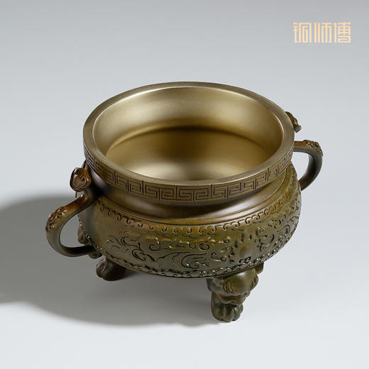 铜师傅 铜摆件《聚宝盆》家居饰品礼品 桌面客厅办公室 摆件 商品图1
