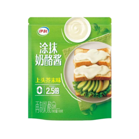 伊利100g上头芥末味涂抹奶酪酱