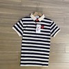 F042428夏季新款男女情侣款短袖POLO条纹打底衫短袖T恤 商品缩略图4