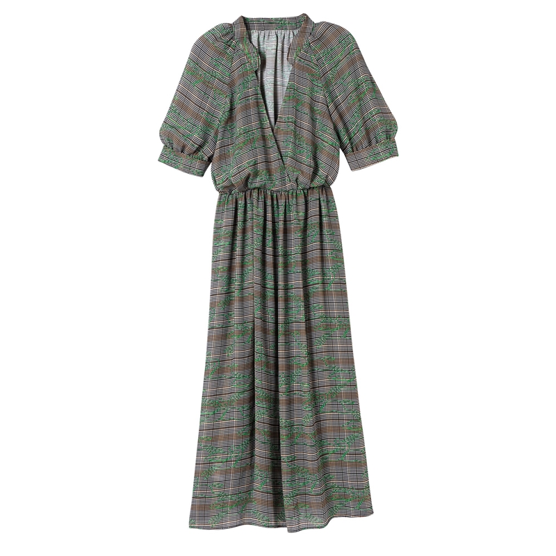 【Longchamp】Prêt à Porter Chaine et Trame系列女装连衣裙