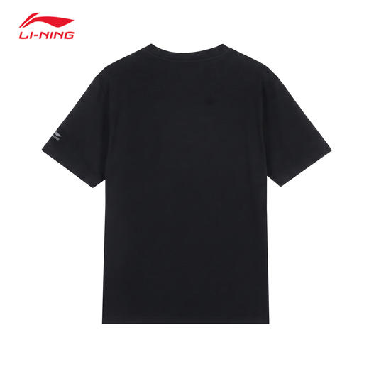 李宁运动短袖男子2026夏季新款休闲小LOGO透气舒适文化衫AHSWG35 DS 商品图14