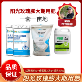 阳光玫瑰膨大期用肥  一套可用一亩地