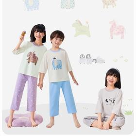 【两套到手69元，5天发货】Riorot 茶树皮 儿童10A凉凉衣家居服【2605服装专场】