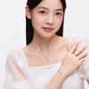 卡蒂罗KADER   幸运铃兰花项链  925银铃兰丝带结甜美气质小众简约高级日常通勤百搭锁骨链 幸福铃兰花流苏约会首饰 商品缩略图3