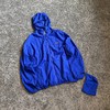 抗撕拉格纹磨砂肌理 可收纳透气连帽防晒衣 男女同款 商品缩略图1