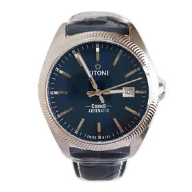 【全新】TITONI 梅花878 S-ST-612自动机械机芯日期显示41MM（男款）Cosmo 宇宙系列精钢170426NJ92