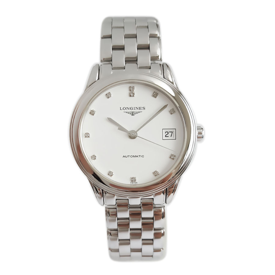 【95新】LONGINES浪琴L4.774.4.27.6自动机械日期显示36MM（男款）经典系列 精钢170426TJ36