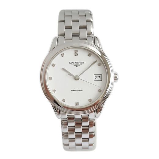 【95新】LONGINES浪琴L4.774.4.27.6自动机械日期显示36MM（男款）经典系列 精钢170426TJ36 商品图0