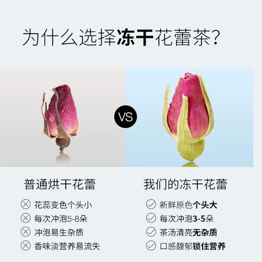 严选 | 花养花冻干玫瑰花蕾 60g/盒+桐乡胎菊 60g/盒 商品图4