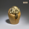 铜师傅 铜摆件《知足者常乐》 弥勒家居办公室客厅桌面饰品 商品缩略图3