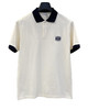 中性款拼色刺绣短袖Polo衫ba014 商品缩略图0