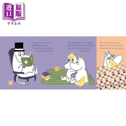 【中商原版】我的姆明入门 晚安姆明 My First Moomin Goodnight Moomin 英文原版 儿童纸板书绘本 亲子图画故事书 进口童书 商品图2