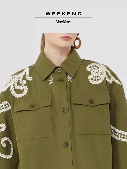 Weekend MaxMara 2026春夏新款女装棉质宽松夹克吊牌价4500元 商品图2