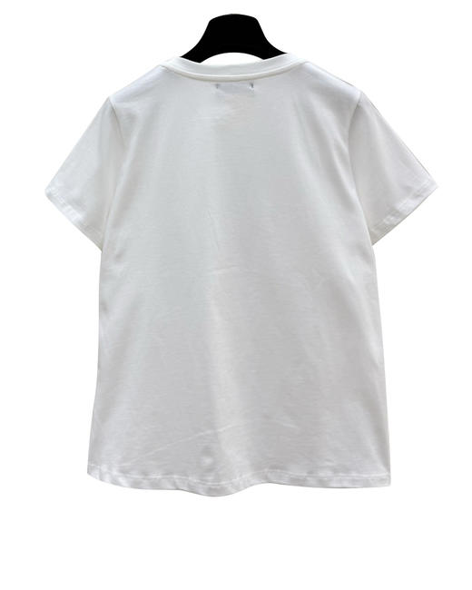 女款logo刺绣短袖T恤ba025 商品图1