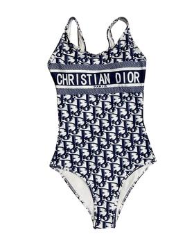 女款提花连体泳衣la010