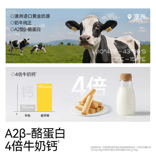 A2β-酪蛋白婴幼儿磨牙棒(64g/盒) 商品图2
